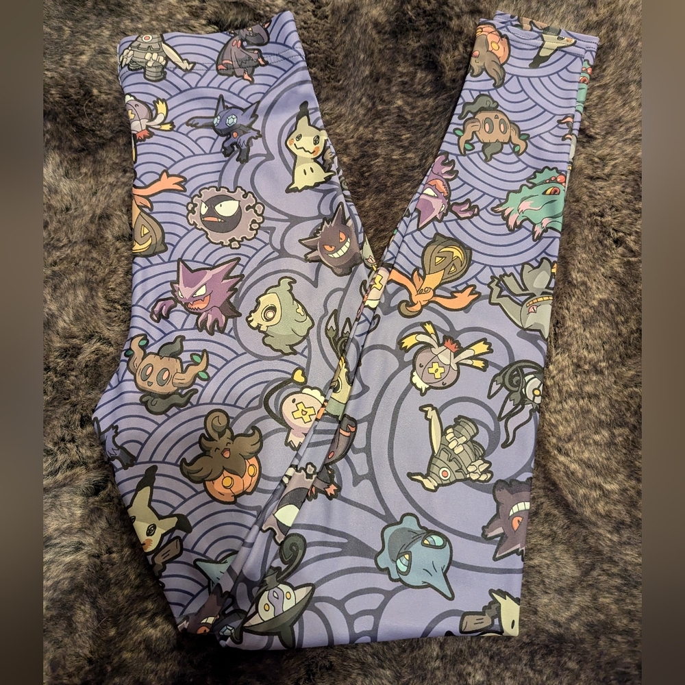 Blackmilk pokemon ghost type leggings